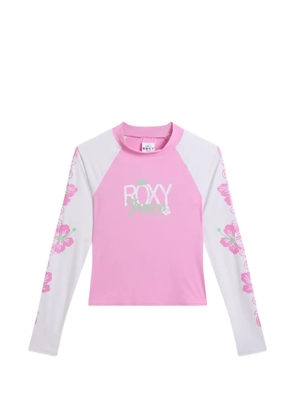 ROXY x Juicy Couture floral-print T-shirt - Pink