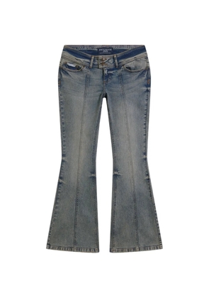 Juicy Couture embroidered flared jeans - Blue