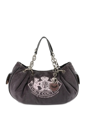 Juicy Couture Daydreamer velour tote bag - Grey