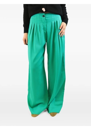 ME+EM pleated trousers - Green