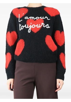 MC2 Saint Barth L'amour Toujours sweater - Black
