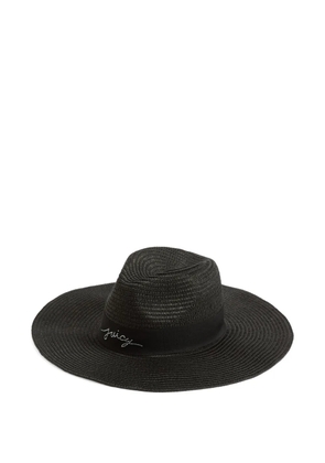 Juicy Couture logo-embellished wide-brim cowboy hat - Black