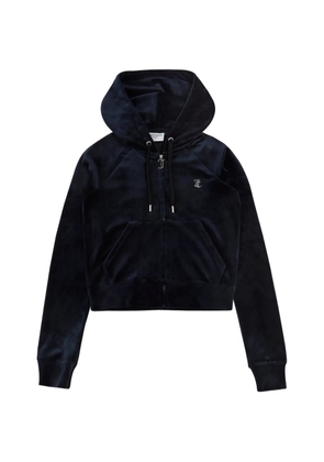 Juicy Couture logo-embellished hoodie - Blue