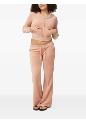 Juicy Couture Heritage velour hoodie - Pink