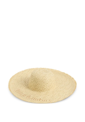 Juicy Couture frayed sun hat - Neutrals