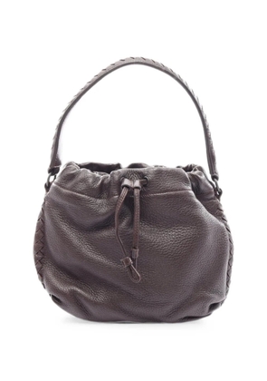 Bottega Veneta Pre-Owned 2010s drawstring shoulder bag - Brown