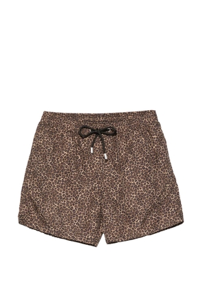 MC2 Saint Barth Lighting Micro Fantasy leopard-print swim shorts - Neutrals