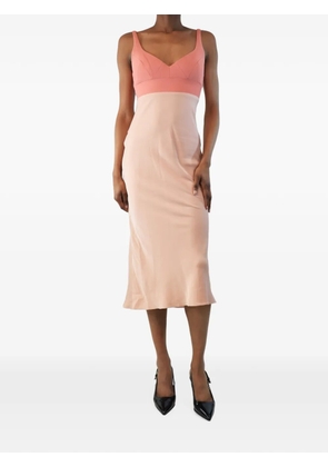 Tome tonal midi dress - Pink