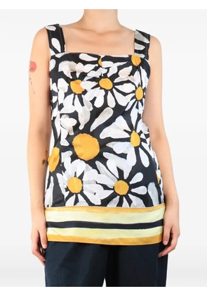 Marni Pre-Owned daisy-print blouse - Black