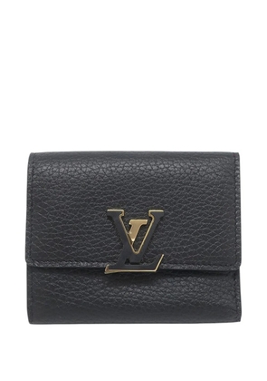 Louis Vuitton Pre-Owned 2021-2026 Taurillon Capucines Compact Wallet XS small wallets - Black