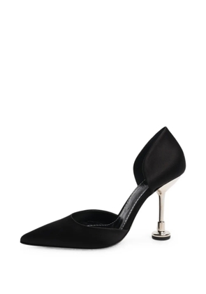 STAUD satin heeled pumps - Black