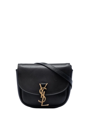 Saint Laurent Pre-Owned 2020 Small Leather Monogram Kaia crossbody bag - Black