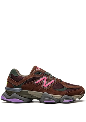New Balance 9060 'Rich Oak/Burgundy' sneakers - Red