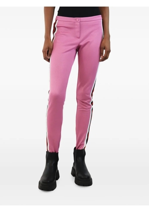 Gucci Pre-Owned Web-stripe trousers - Pink