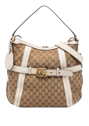 Gucci Pre-Owned 2016-2026 Medium GG Canvas Running satchel - Neutrals