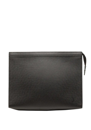 Louis Vuitton Pre-Owned 2018 Taiga Pochette Voyage MM clutch bag - Black