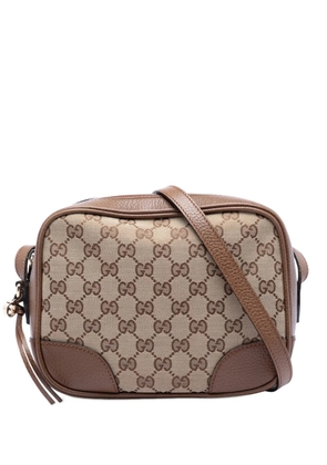 Gucci Pre-Owned 2016-2026 GG Canvas Bree crossbody bag - Neutrals