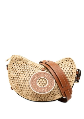 Louis Vuitton Pre-Owned 2021-2026 Raffia By the Pool Croissant MM crossbody bag - Neutrals