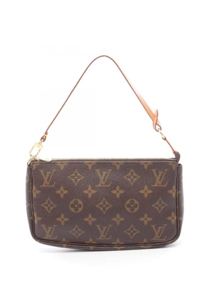 Louis Vuitton Pre-Owned 2001 Monogram Pochette Accessoires shoulder bag - Brown