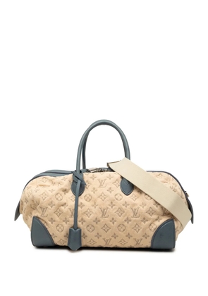 Louis Vuitton Pre-Owned 2010-2020 Monogram Denim Speedy Round GM satchel - Neutrals