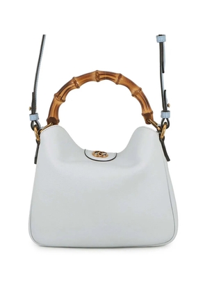 Gucci Pre-Owned 2016-2026 Small Calfskin Bamboo Diana satchel - Blue