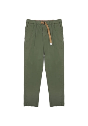 White Sand belted tapered trousers - Green