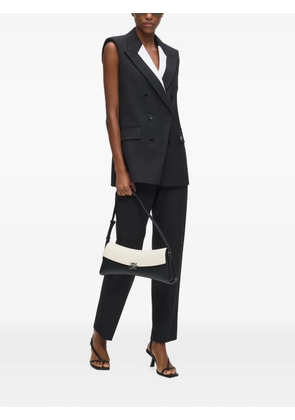 Karl Lagerfeld K/Autograph Twist elongated shoulder bag - Black