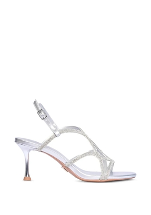 Albano Vanity metallic-finish sandals - Silver
