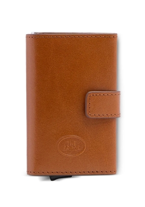 The Bridge RFID-protection leather cardholder - Brown