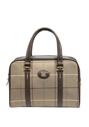 Burberry Pre-Owned Check handbag - Neutrals