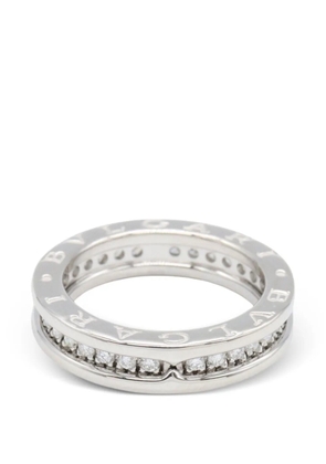 Bvlgari Pre-Owned 2010s B-zero1 diamond ring - Silver