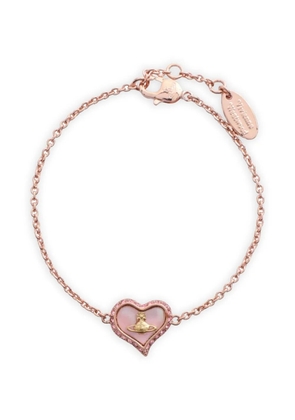 Vivienne Westwood Pre-Owned Petra heart bracelet - Pink