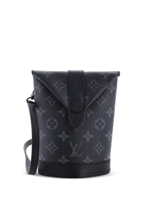 Louis Vuitton Pre-Owned Envelope Pouch Monogram Eclipse Canvas shoulder bag - Black