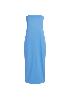 Another Tomorrow Cocoon convertible maxi dress - Blue