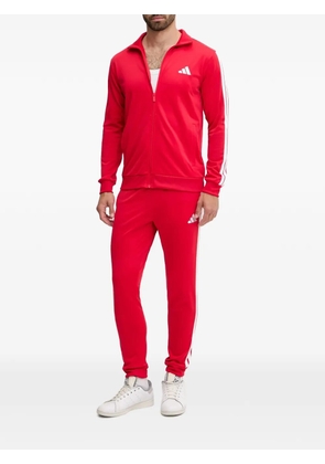 adidas Dayready side-stripe tracksuit - Red