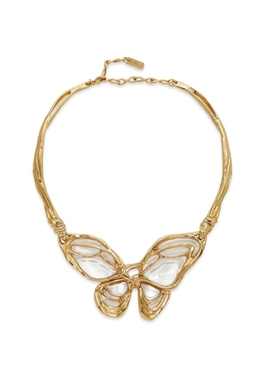 Chloé Candle butterfly-pendant necklace - Gold