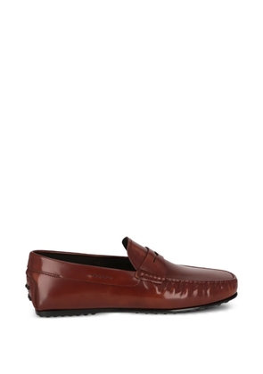 Tod's Gommino leather loafers - Brown
