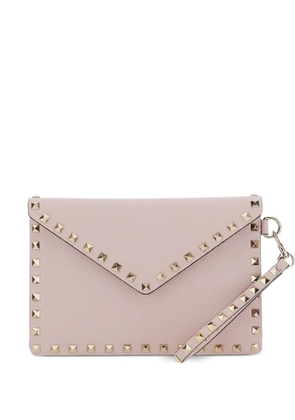 Valentino Garavani Rockstud clutch bag - Pink