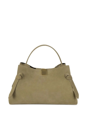 Yuzefi suede knotted handbag - Green