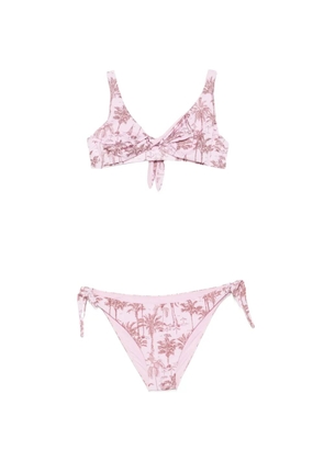 MC2 Saint Barth Yali palm-tree-print bikini - Pink