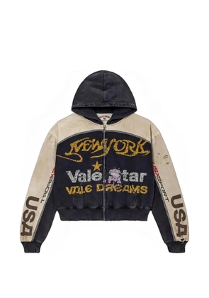 Vale zip-up hoodie - Black