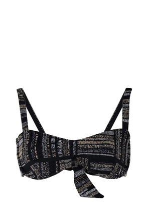 Devon Windsor Ivy bikini top - Black