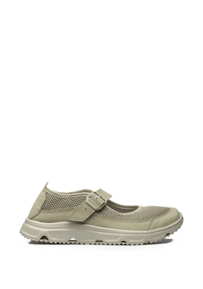 Salomon mesh-panelled buckle-strap sneakers - Neutrals