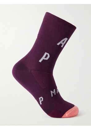 MAAP - Team Stretch-Knit Cycling Socks - Men - Purple - XS