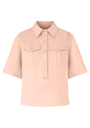 Short-sleeved top