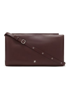 Cuff smooth calfskin shoulder bag