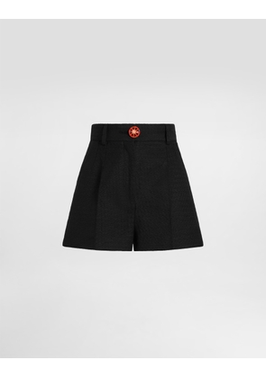Dolce & Gabbana Fabric Bermuda Shorts - Woman Pants And Shorts Black 36