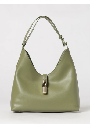 FURLA Shoulder Bag Woman color Green