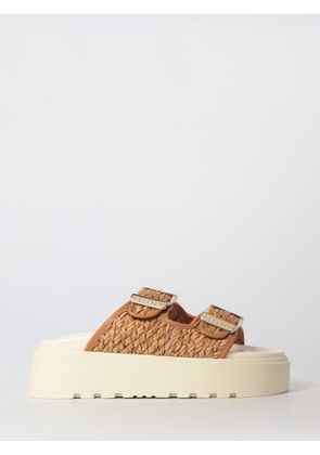 CASADEI Heeled Sandal Woman color Cocoa
