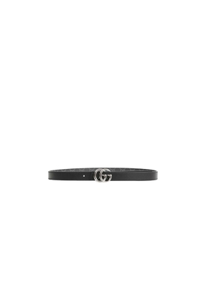Reversible GG Marmont Thin Belt